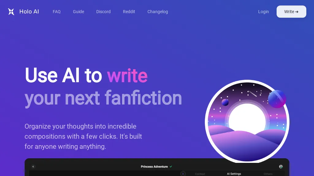 WriteHolo - Explore all tools