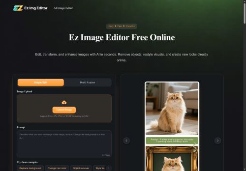 EzImgEditor - Photo editing