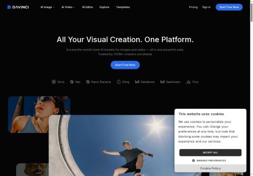 DaVinci AI - Art Generation