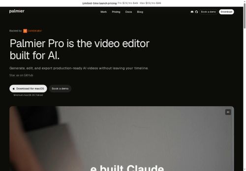 Palmier Pro - Video Editing