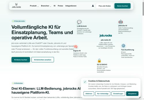 Jobrocks AI - Scheduling assistant