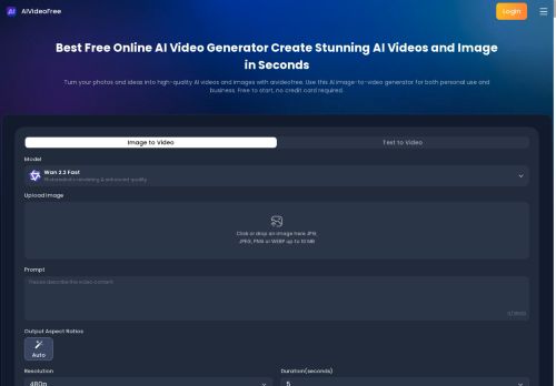 AIVideoFree - Text-to-video