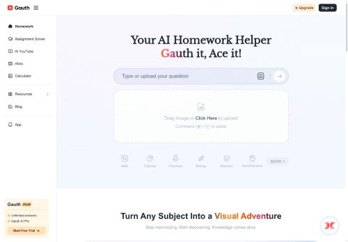 Gauth AI - Homework assistant