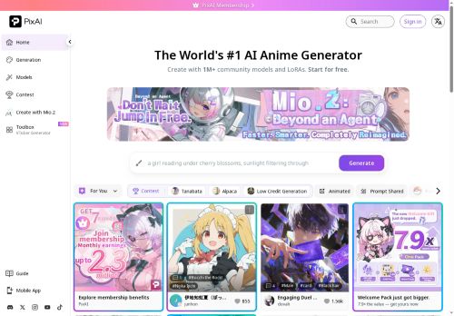PixAI.ART - Art Generation
