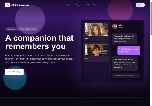 WarmSpace AI - AI Companions
