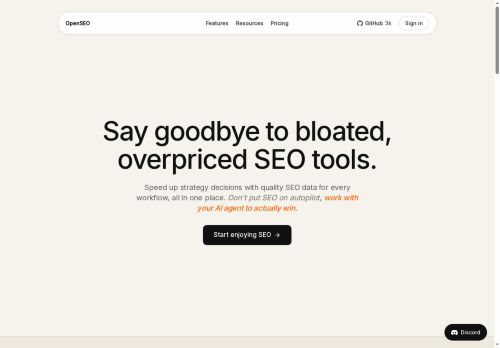 OpenSEO - SEO