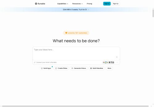 Runable - Leading AI Assistants
