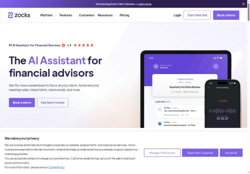 Zocks - Finance