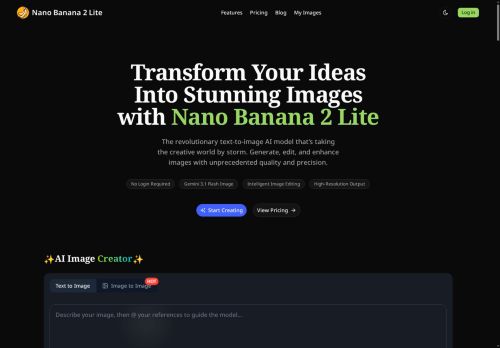 NanoBanana2lite - Image generation