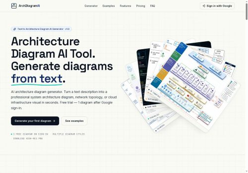 ArchDiagramAI - Diagram Generation
