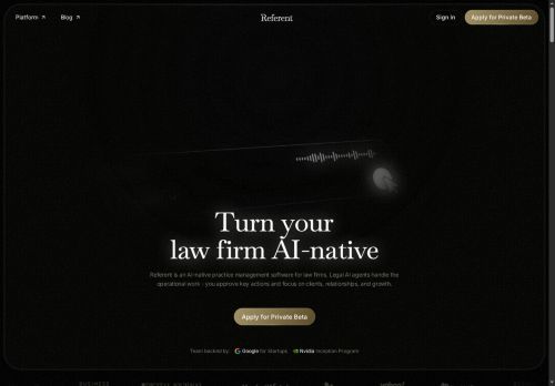 Referent - Legal