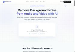 Cleanaudio.io - Noise cancellation