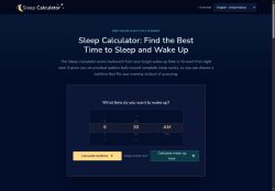 sleepcalculator.io - Personal Wellness